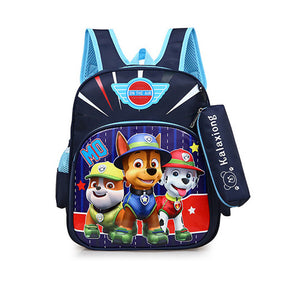 New children's schoolbag kindergarten boys and girls baby backpack 3-6 years old light cartoon backpack