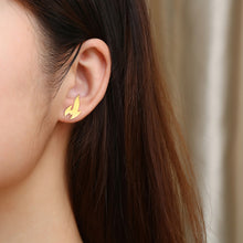 Load image into Gallery viewer, Stainless Steel Flame Trend Stud Earring