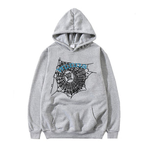 Hip hop hoodie for men and women WUNNA spider web sweatshirt hoodie