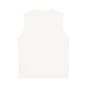 Spring and summer new trend 230g cool vest men's sports basketball round neck loose vest sleeveless men's T-shirt