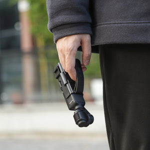 Protective border extension handle