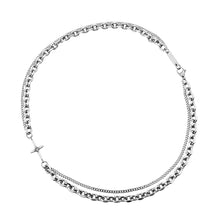 Load image into Gallery viewer, Stainless Steel Cross Trend Hip Hop Fashion Necklace