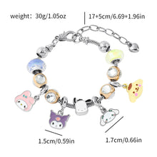 Load image into Gallery viewer, Cartoon bracelet two yuan game beaded hand decorated dly jewelry