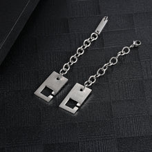 Load image into Gallery viewer, Stainless Steel 808bass Square Buckle Trend Bracelet