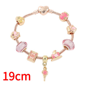 Cartoon bracelet two yuan game beaded hand decorated dly jewelry