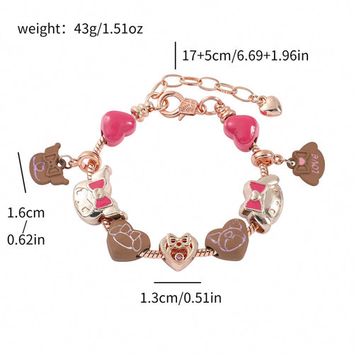 Cartoon bracelet two yuan game beaded hand decorated dly jewelry