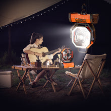 Load image into Gallery viewer, Hanging dual-purpose outdoor camping fan