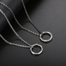 Load image into Gallery viewer, Stainless Steel Round Minimalism Necklace