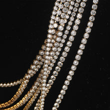 Load image into Gallery viewer, Stainless Steel European And American  Full Diamond Necklace