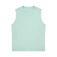 Load image into Gallery viewer, Spring and summer new trend 230g cool vest men&#39;s sports basketball round neck loose vest sleeveless men&#39;s T-shirt