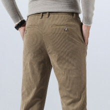 Autumn and winter corduroy casual pants light business casual youth one