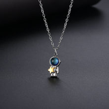 Load image into Gallery viewer, Stainless Steel INS Astronaut Trend Fashion Necklace
