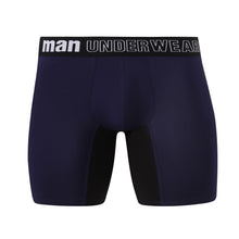 Load image into Gallery viewer, Men&#39;s bamboo fiber color long underwear men&#39;s thin sports breathable mid-waist loose boxers summer