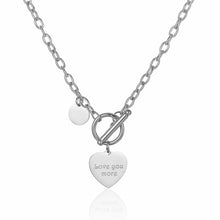 Load image into Gallery viewer, Stainless Steel OT Buckle Round Brand Love Trend Necklace