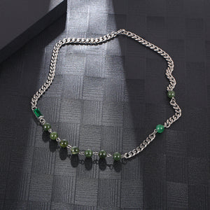 Stainless Steel Cuban Chain Minimalism Fashion Necklace