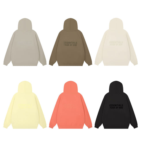 Essentials Fear of God Full Zip Up Hoodie
