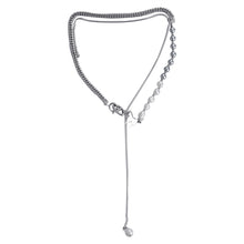 Load image into Gallery viewer, Stainless Steel Butterfly Pearls Splicing Necklace