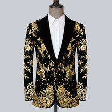 Load image into Gallery viewer, Beautifully embroidered suit jacket