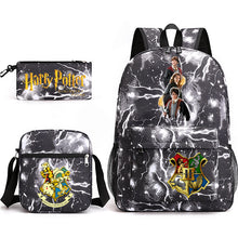 Load image into Gallery viewer, Film and television Harry Potter printed shoulder casual student backpack