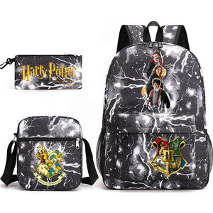 Film and television Harry Potter printed shoulder casual student backpack