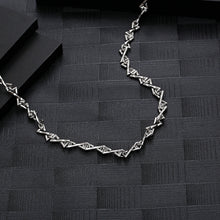 Load image into Gallery viewer, Stainless Steel Letter Z Splicing Trend Necklace