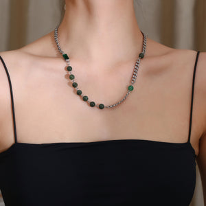 Stainless Steel Cuban Chain Minimalism Fashion Necklace