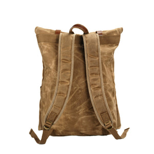 New retro men's canvas backpack outdoor anti-hiking hiking bag large capacity camping bag