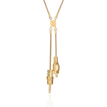 Load image into Gallery viewer, Stainless Steel Data Cable Trend Necklace