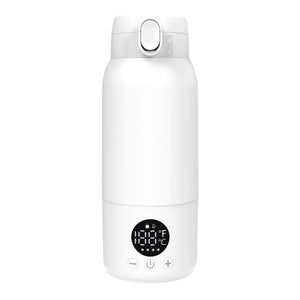 Home milk warmer Baby outdoor electric portable thermostatic cup Milk warmer Outside thermos cup Milk mixer Cream cup