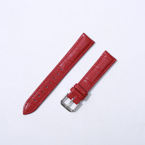 Soft real cowhide strap bamboo stripe art watch strap processing a durable