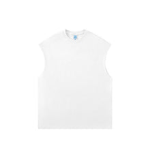 Load image into Gallery viewer, 【1+100+100】 Spring and summer heavy 305G earth color FOG sleeveless vest men&#39;s top