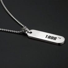 Load image into Gallery viewer, Stainless Steel Customized Year Trend Pendant Necklace