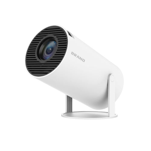 Mini Projector with Android 11, Portable Projector 4K 1080P Full HD Support, art Projector 5G WiFi6 BT5.0 Auto Horizontal Correction, 180°Rotatable Outdoor Projector for Phone/TV Stick/Laptop