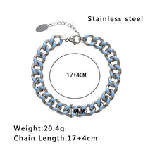 Load image into Gallery viewer, Stainless Steel Geometry Splicing Minimalism Bracelet