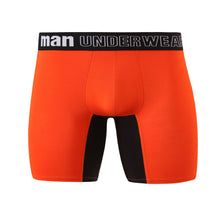 Load image into Gallery viewer, Men&#39;s bamboo fiber color long underwear men&#39;s thin sports breathable mid-waist loose boxers summer