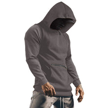 Load image into Gallery viewer, Cross-border new men Amazon autumn and winter European and American hoodie men&#39;s pure color long sleeve leisure trade men&#39;s hoodie