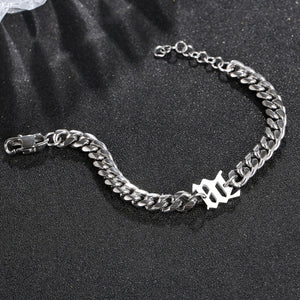 Stainless Steel Cuban Fashion Minimalism Bracelet