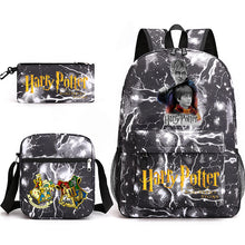 Load image into Gallery viewer, Film and television Harry Potter printed shoulder casual student backpack
