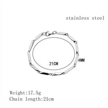 Load image into Gallery viewer, Stainless Steel Rhomb Minimalism Bracelet