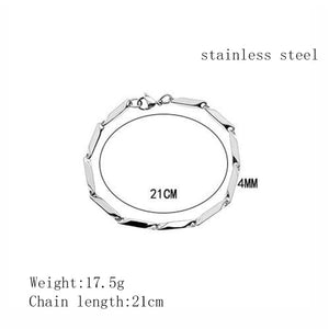 Stainless Steel Rhomb Minimalism Bracelet