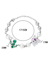 Load image into Gallery viewer, Stainless Steel Ghost Bracelet