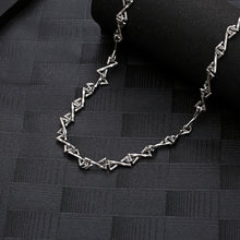 Load image into Gallery viewer, Stainless Steel Letter Z Splicing Trend Necklace