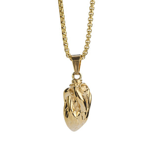 Stainless Steel Heart Trend Pendant Necklace