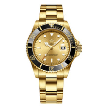Load image into Gallery viewer, Crown Men&#39;s Watch Automatic Green Ghost Watch anti-calendar High-end quartz watch student sports watch