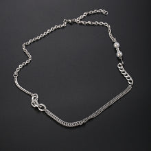 Load image into Gallery viewer, Stainless Steel Pearls Splicing Necklace