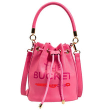 Load image into Gallery viewer, Women&#39;s bag Classic fashion vintage printed et bag drawstring shoulder crossbody bag
