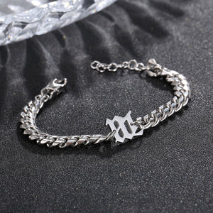 Stainless Steel Cuban Fashion Minimalism Bracelet