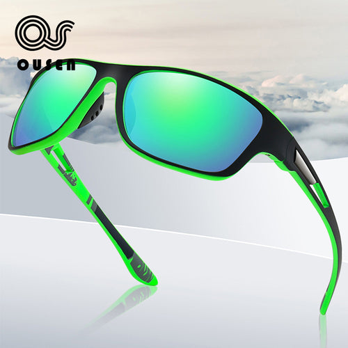 New sporty and fashionable sunglasses, pc polarized cycling sunglasses for men, dazzling UV-blocking, sun protection and shading glasses for women