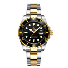 Load image into Gallery viewer, Crown Men&#39;s Watch Automatic Green Ghost Watch anti-calendar High-end quartz watch student sports watch