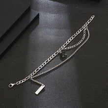 Load image into Gallery viewer, Stainless Steel Black Gem Multi Layered Minimalism Bracelet